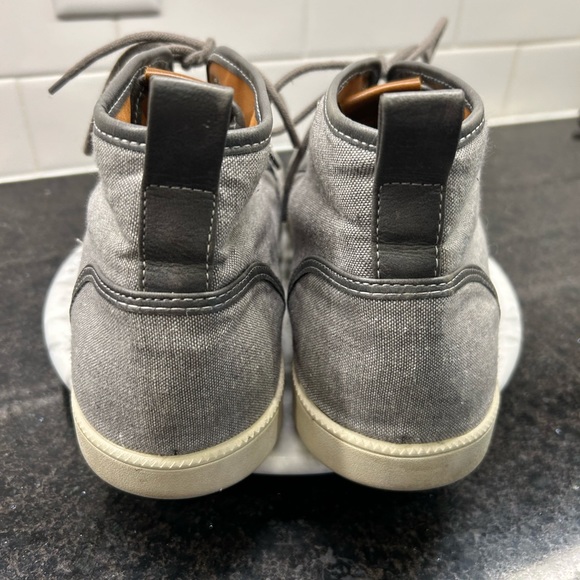 Express Canvas Gray Hightop Size 11 - Picture 5 of 7